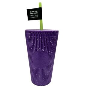 Starbucks 2024 Purple Potion Glow-in-the-Dark Cold Cup Tumbler Grande 16 OZ NWT